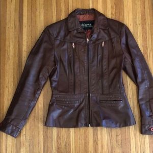 Vintage Wilsons leather Moto jacket